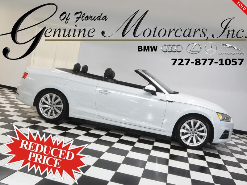 2018 AUDI A5 Cabriolet Premium Plus