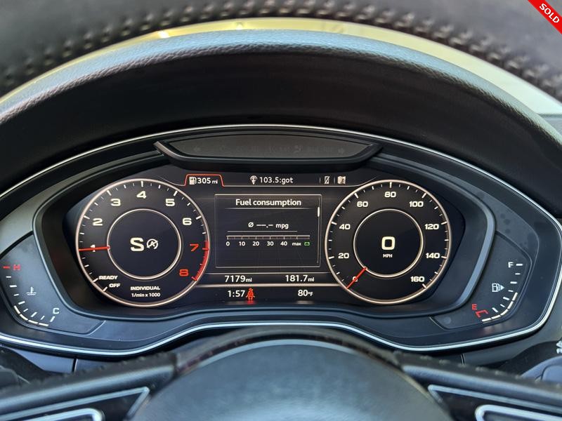 2018 AUDI A5 Cabriolet Premium Plus