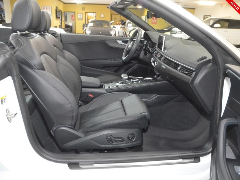 2018 AUDI A5 Cabriolet Premium Plus