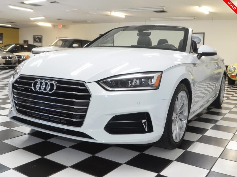 2018 AUDI A5 Cabriolet Premium Plus