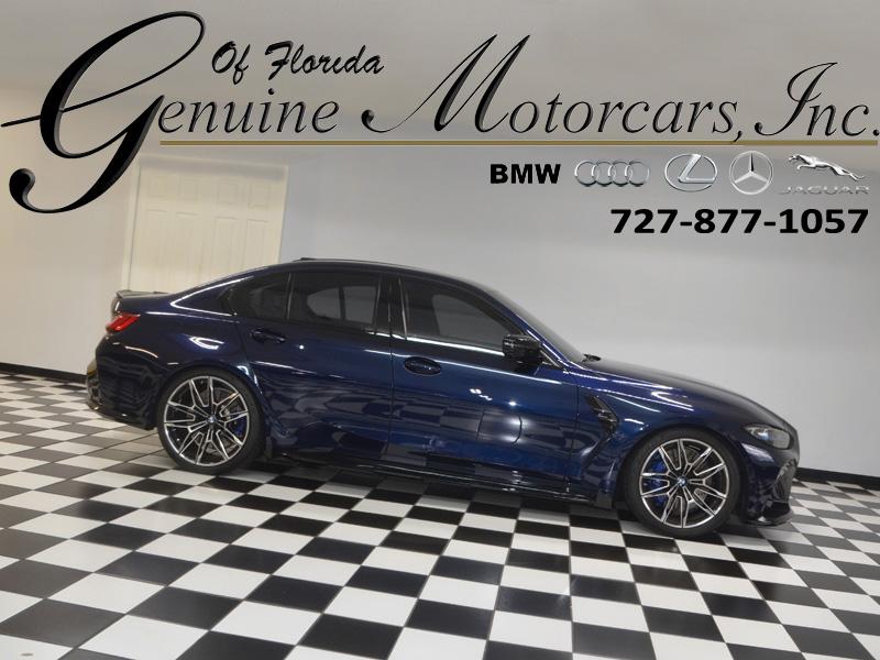 TANZANITE BLUE II METALLIC 2023 BMW M3 Sedan Rear-Wheel Drive 8-Speed Automatic