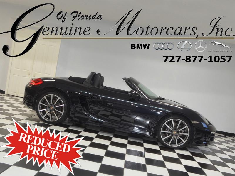 BASALT BLACK 2013 Porsche Boxster Convertible Rear-Wheel Drive Automatic