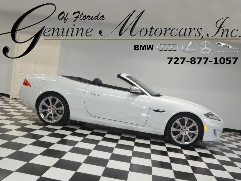 WHITE / DARK BLUE TOP 2014 Jaguar XK-Series Convertible Rear-Wheel Drive 6-Speed Automatic