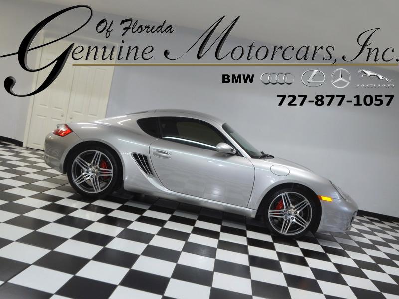 ARCTIC SILVER 2008 Porsche Cayman Coupe Rear-Wheel Drive 6-Speed Manual